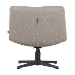 WOOOD Fauteuils|Vinny Draaifauteuil Boucle Zand