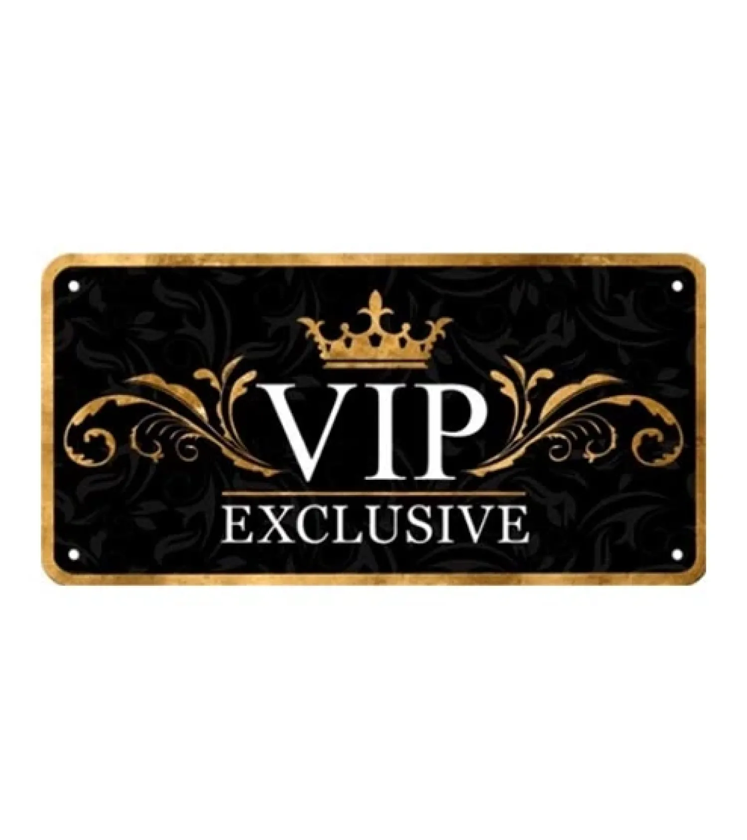 Metal Signs Metalen Borden|Vip Exclusive lounge - metalen bord