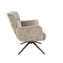 Kalfort Fauteuils|Vito Fauteuil Hoven zand-bruin
