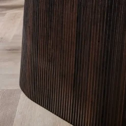 Kalfort Eettafels|Vittoria Eettafel deens ovaal Keramiek Bruin 215cm
