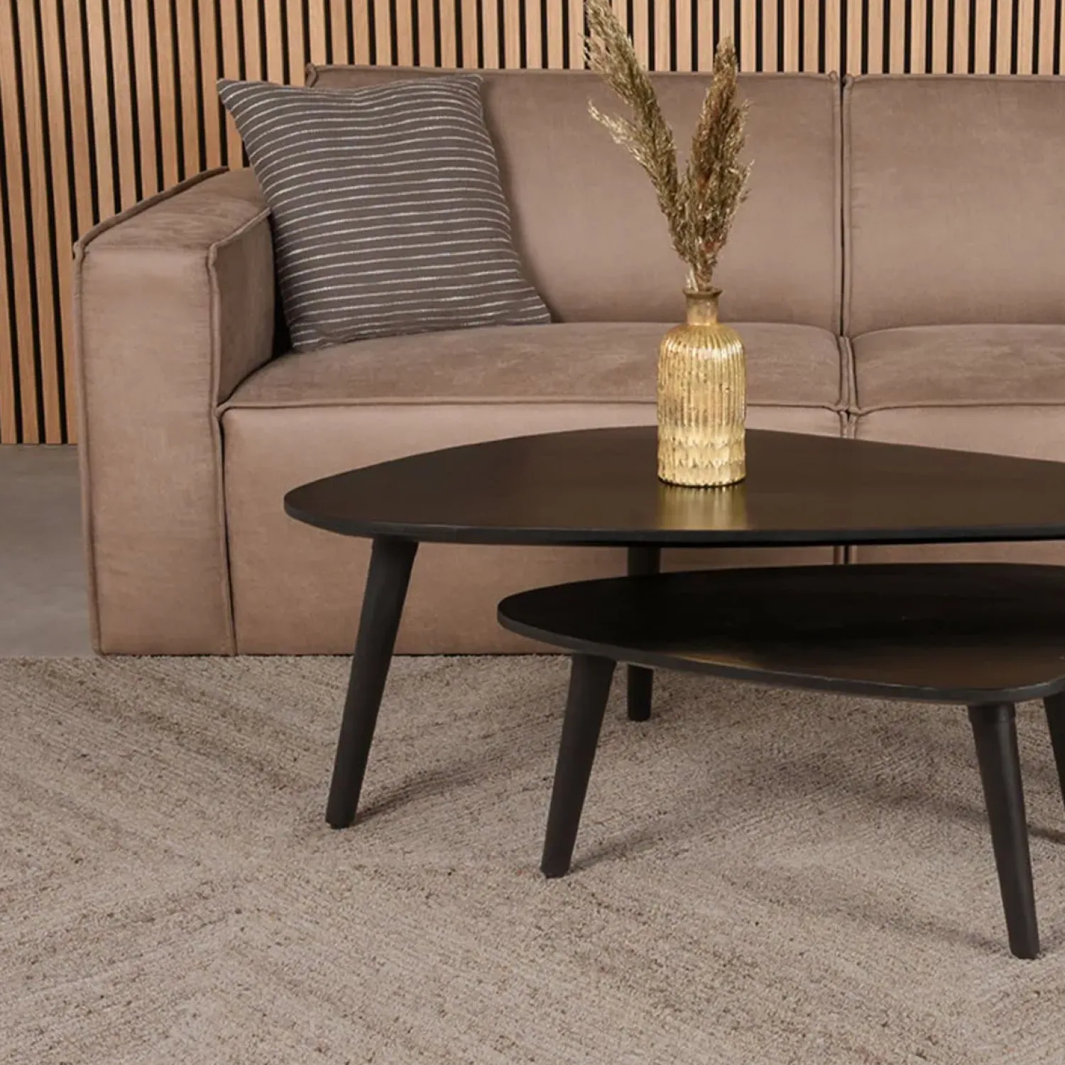 Label51 Vloerkleden|Vloerkleed Blendy Taupe Wol 160x230cm