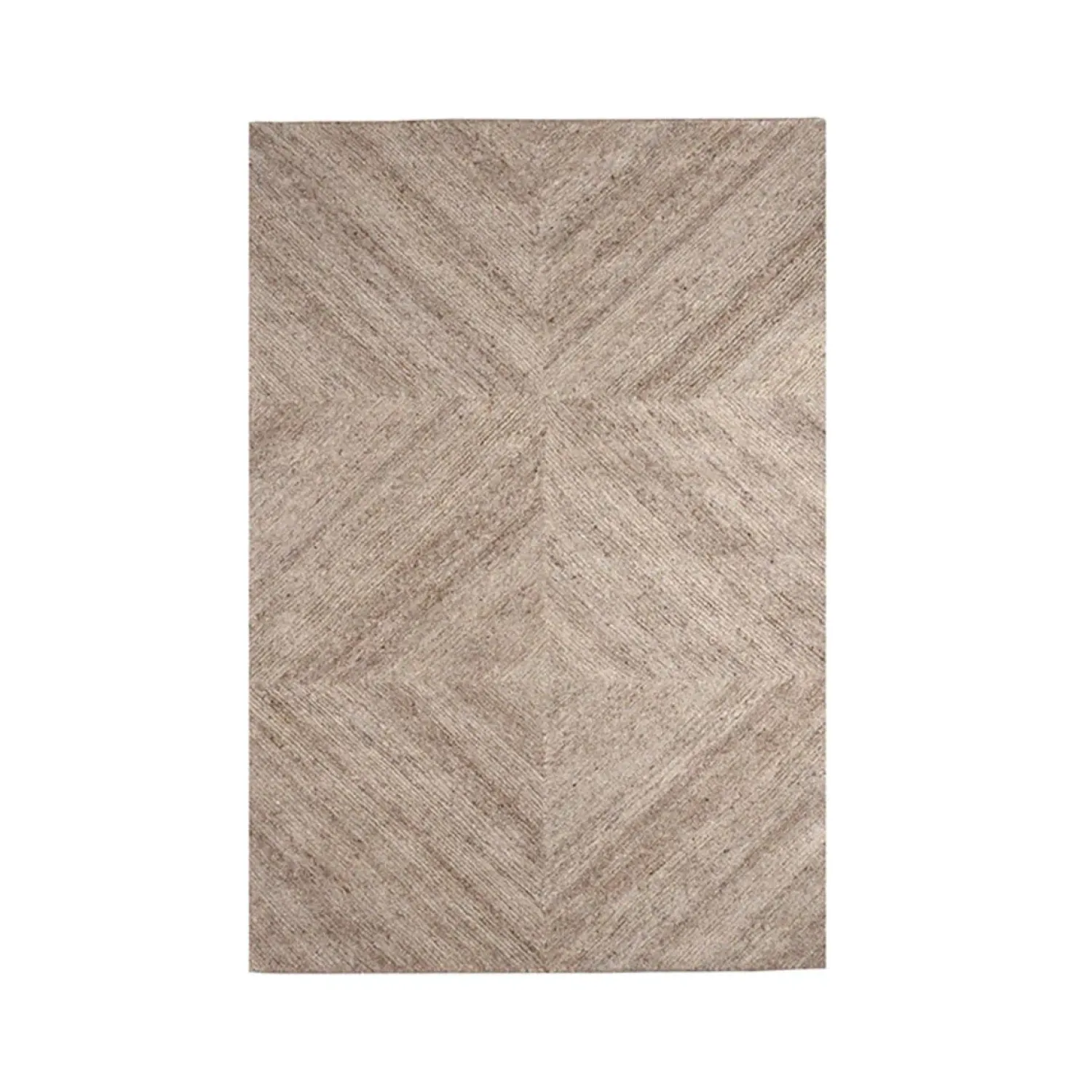Label51 Vloerkleden|Vloerkleed Blendy Taupe Wol 160x230cm