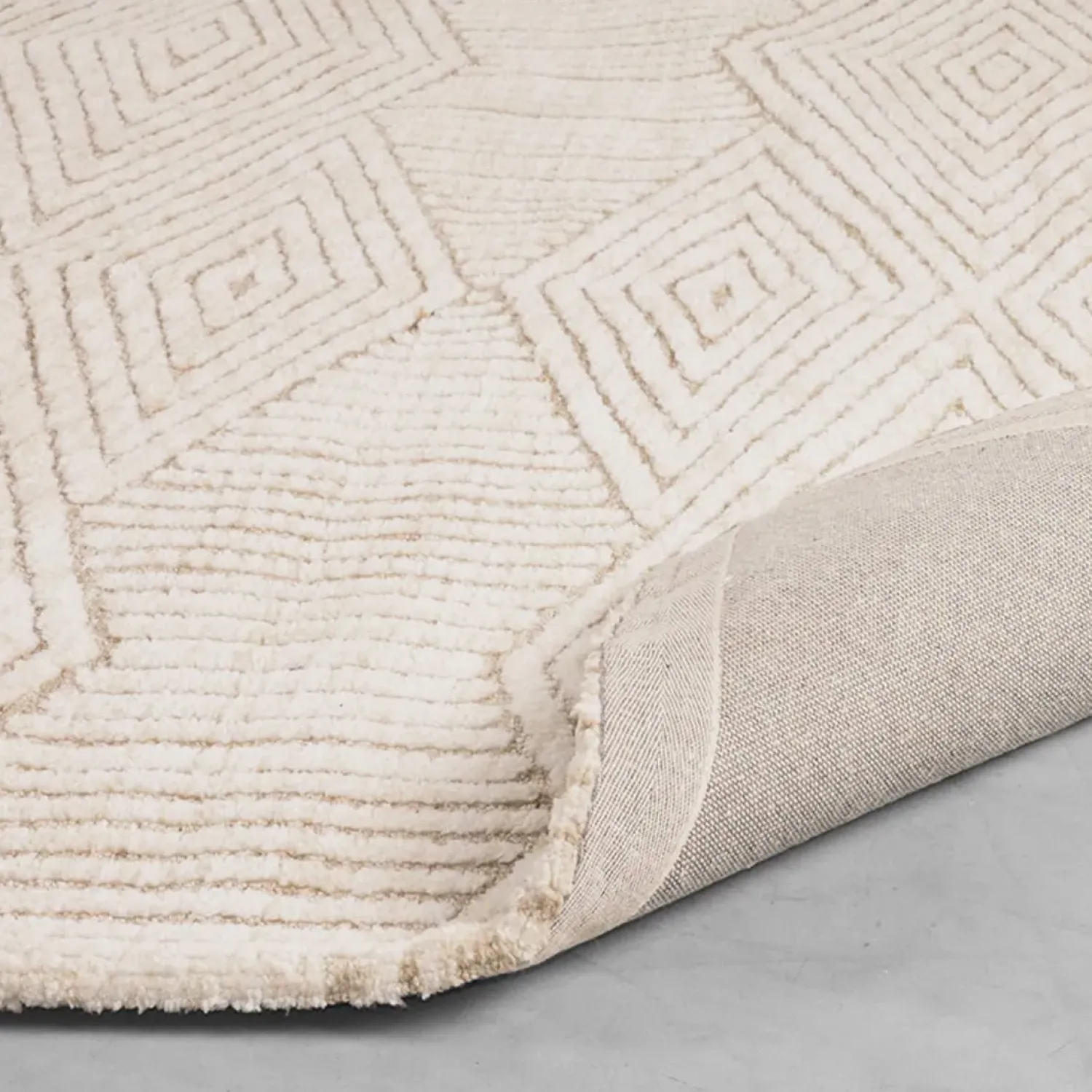 Label51 Vloerkleden|Vloerkleed Cosy Taupe Synthetisch 200x300cm