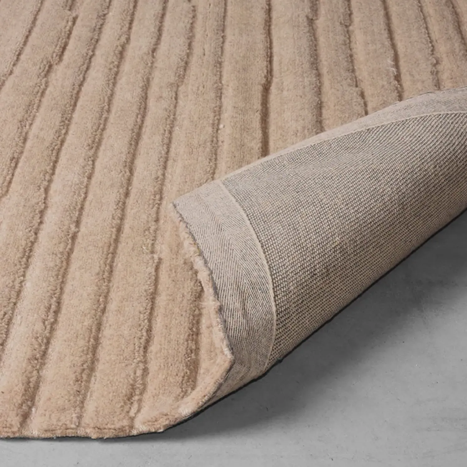 Label51 Vloerkleden|Vloerkleed Luxy Taupe Synthetisch 160x230cm