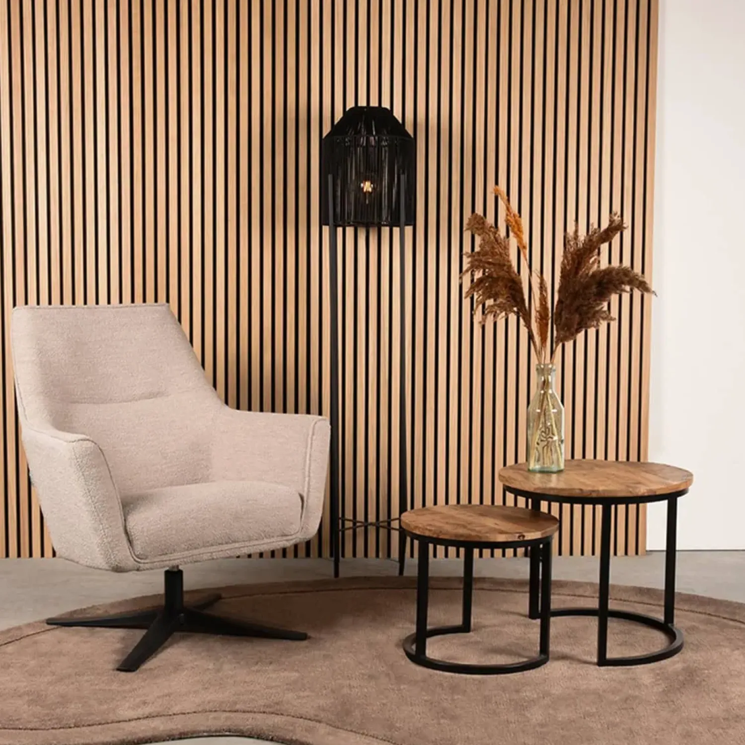 Label51 Vloerkleden|Vloerkleed Mody Taupe Synthetisch 160x230cm