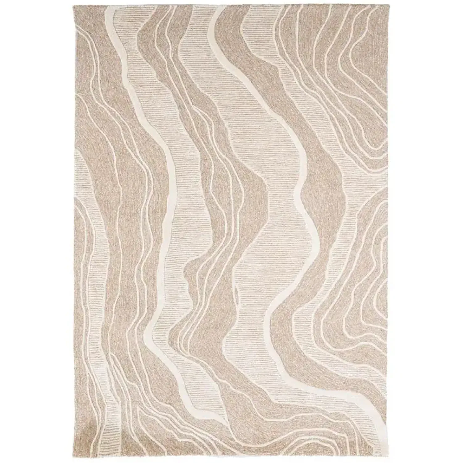 By Boo Vloerkleden|Vloerkleed Soil Beige 190x290cm