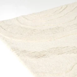 By Boo Vloerkleden|Vloerkleed Soil Wit 190x290cm