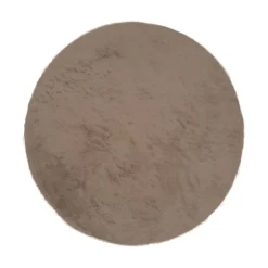 Decor 88 Vloerkleden|Vloerkleed Velluto Choco Rond ø160 cm