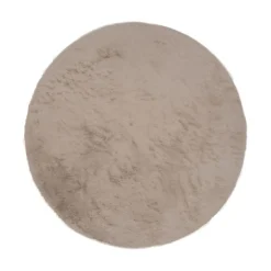 Decor 88 Vloerkleden|Vloerkleed Velluto Toffee Rond ø200 cm