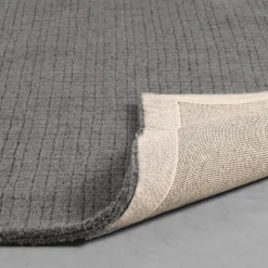 Label51 Vloerkleden|Vloerkleed Wolly Antraciet Wol