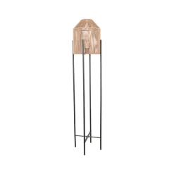 Label51 Vloerlampen|Vloerlamp Ibiza Naturel Jute 1-Lichts