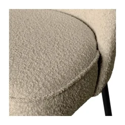 WOOOD Eetkamerbanken|Eetkamerbanken|Vogue Eetkamerbank Boucle Beige 120cm