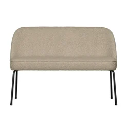 WOOOD Eetkamerbanken|Eetkamerbanken|Vogue Eetkamerbank Boucle Beige 120cm