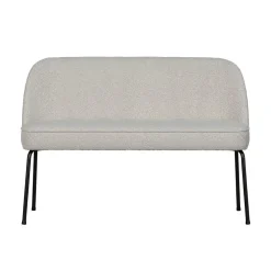 WOOOD Eetkamerbanken|Eetkamerbanken|Vogue Eetkamerbank Boucle Naturel 120cm