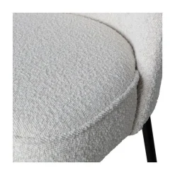 WOOOD Eetkamerbanken|Eetkamerbanken|Vogue Eetkamerbank Boucle Naturel 120cm