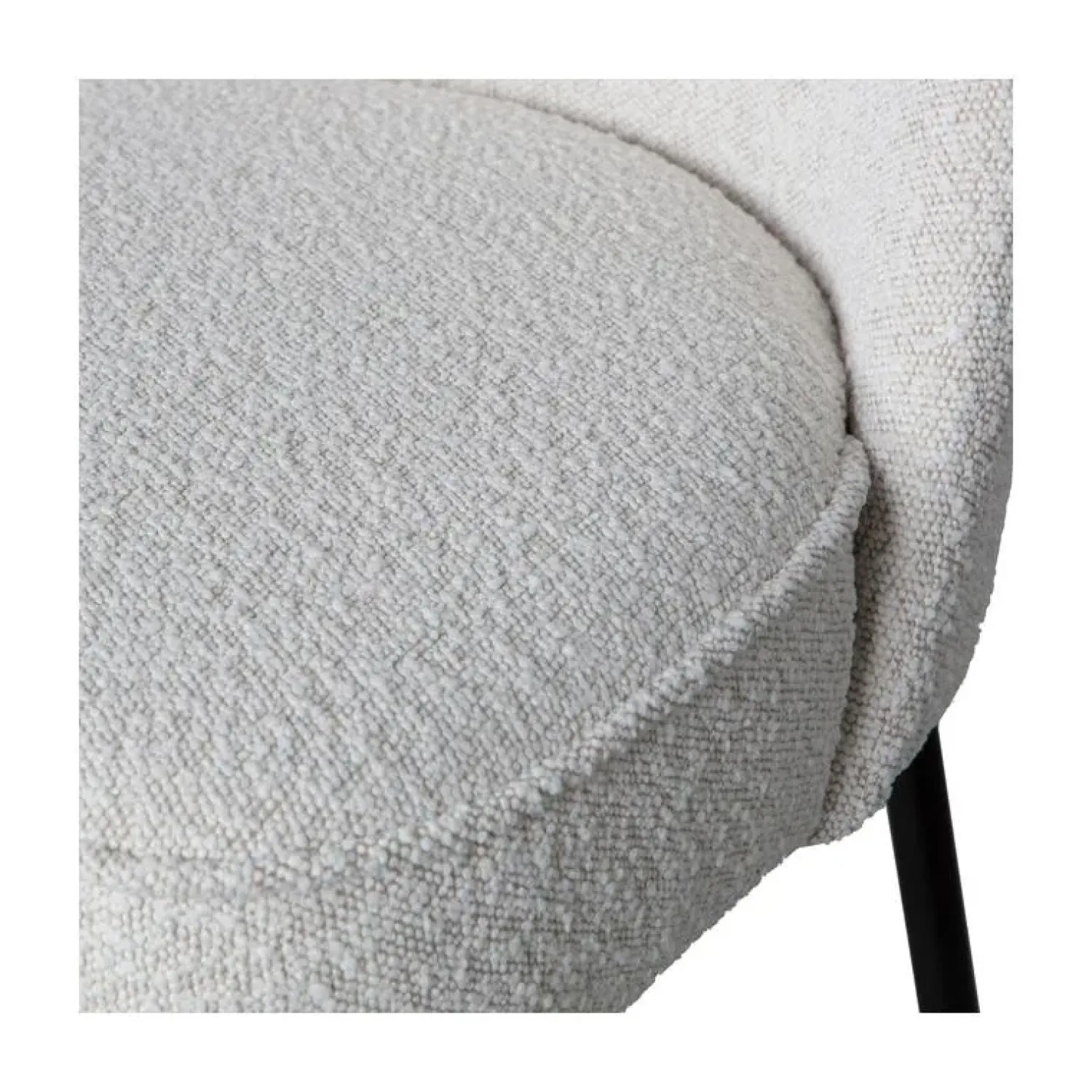WOOOD Eetkamerbanken|Eetkamerbanken|Vogue Eetkamerbank Boucle Naturel 120cm