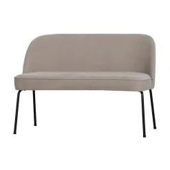 WOOOD Eetkamerbanken|Eetkamerbanken|Vogue Eetkamerbank Geweven Stof Zand 120cm