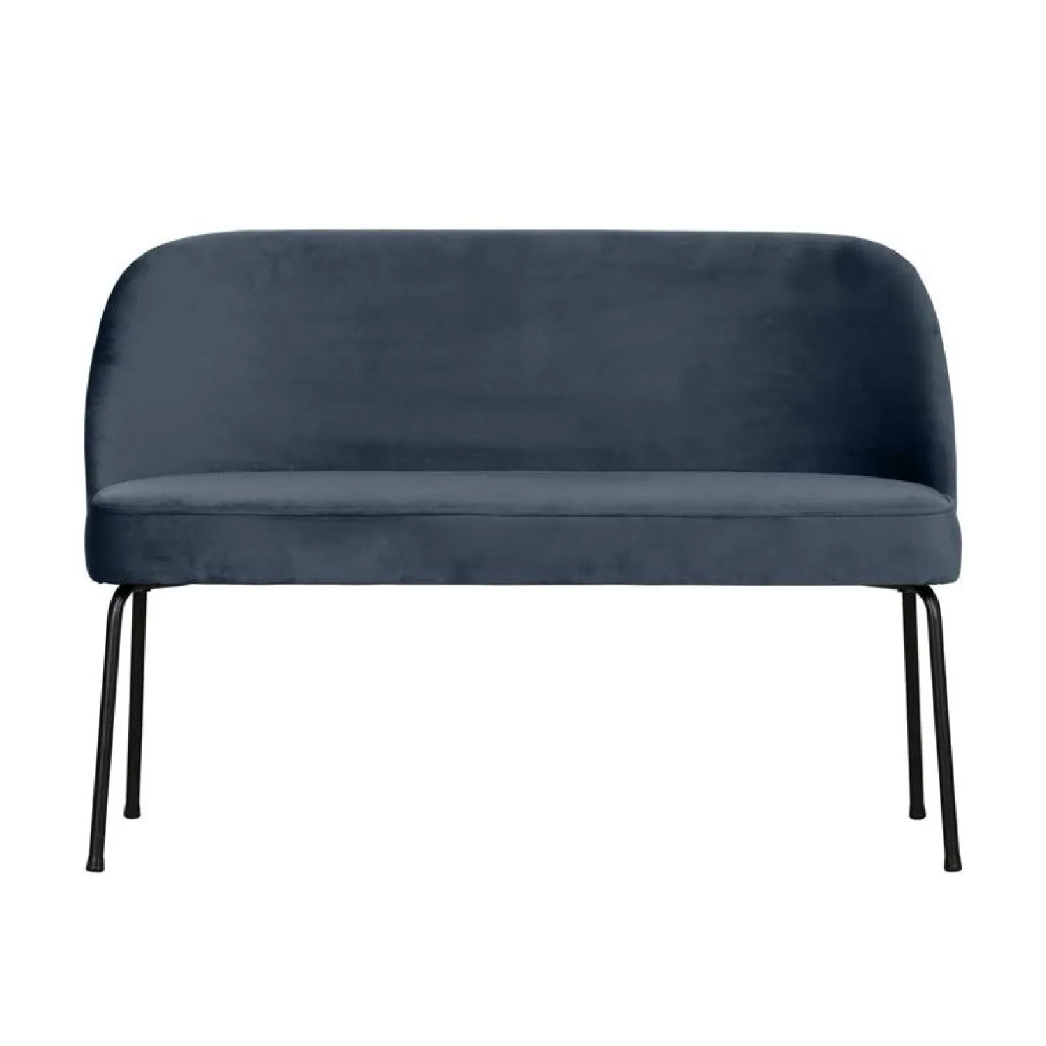 WOOOD Eetkamerbanken|Eetkamerbanken|Vogue Eetkamerbank Velvet Blauw 120cm