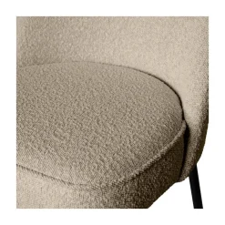 WOOOD Eetkamerstoelen|Vogue Eetkamerstoel Boucle Beige