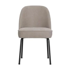 WOOOD Eetkamerstoelen|Vogue Eetkamerstoel Geweven Stof Zand