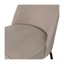 WOOOD Eetkamerstoelen|Vogue Eetkamerstoel Geweven Stof Zand