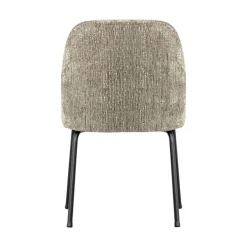 WOOOD Eetkamerstoelen|Vogue Eetkamerstoel Structure Velvet Wheatfield