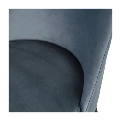 WOOOD Eetkamerstoelen|Vogue Eetkamerstoel Velvet Blauw