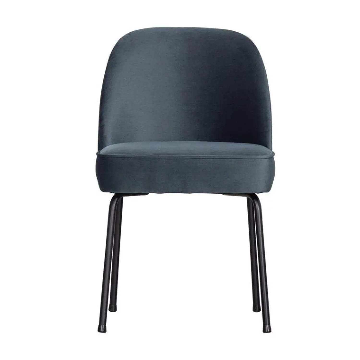 WOOOD Eetkamerstoelen|Vogue Eetkamerstoel Velvet Blauw