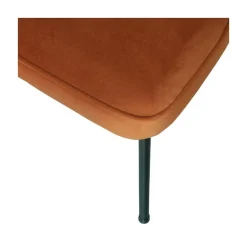 WOOOD Eetkamerstoelen|Vogue Eetkamerstoel Velvet Roest