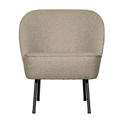 WOOOD Fauteuils|Vogue Fauteuil Boucle Beige