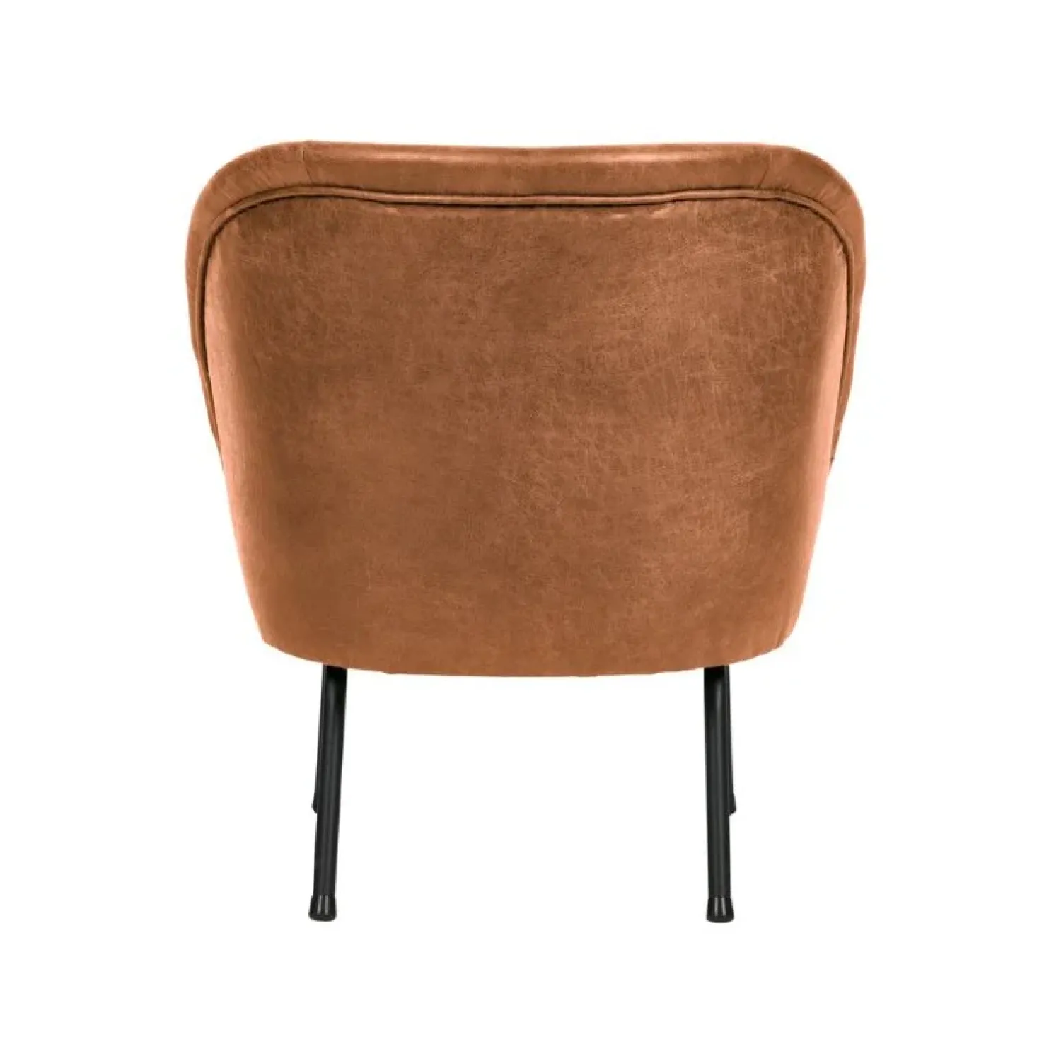 WOOOD Fauteuils|Vogue Fauteuil Ecoleer Cognac
