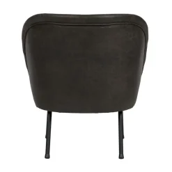 WOOOD Fauteuils|Vogue Fauteuil Ecoleer Zwart