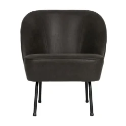 WOOOD Fauteuils|Vogue Fauteuil Ecoleer Zwart