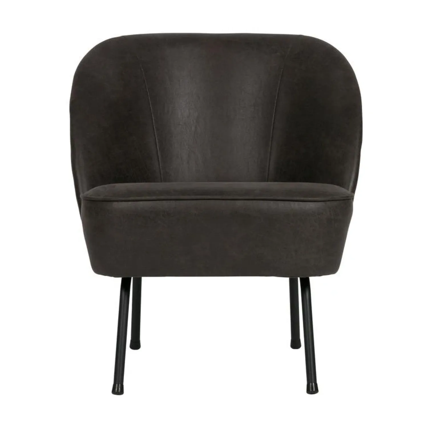 WOOOD Fauteuils|Vogue Fauteuil Ecoleer Zwart