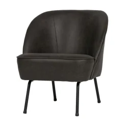 WOOOD Fauteuils|Vogue Fauteuil Ecoleer Zwart