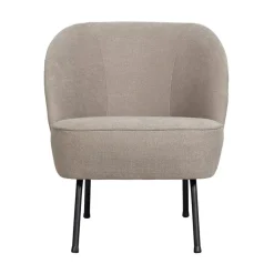 WOOOD Fauteuils|Vogue Fauteuil Geweven Stof Zand