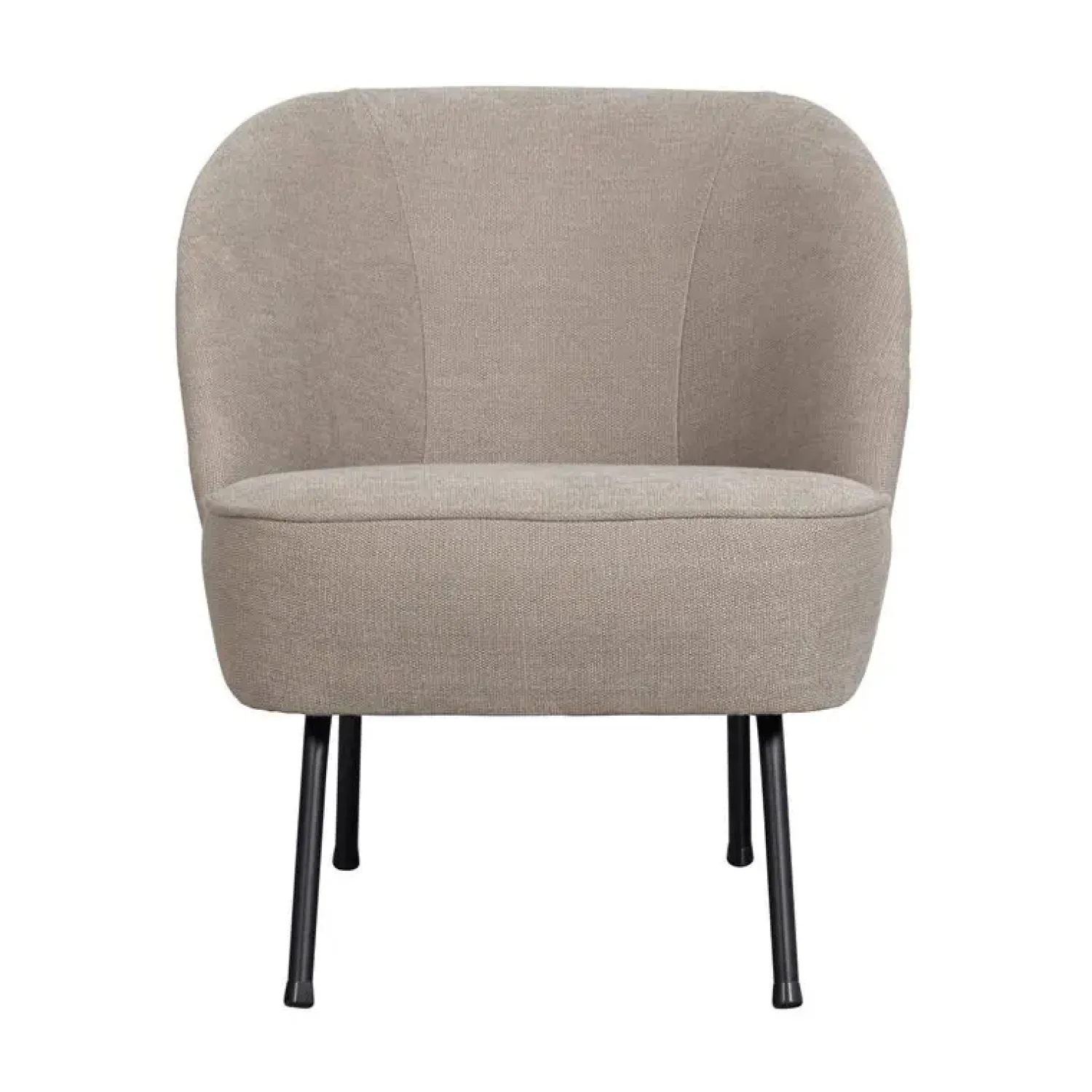 WOOOD Fauteuils|Vogue Fauteuil Geweven Stof Zand