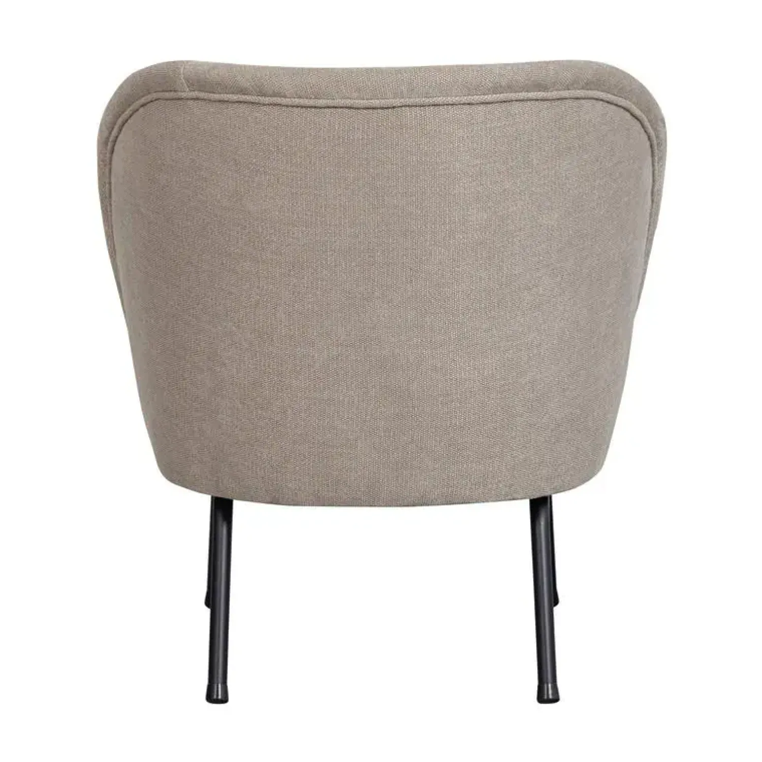 WOOOD Fauteuils|Vogue Fauteuil Geweven Stof Zand