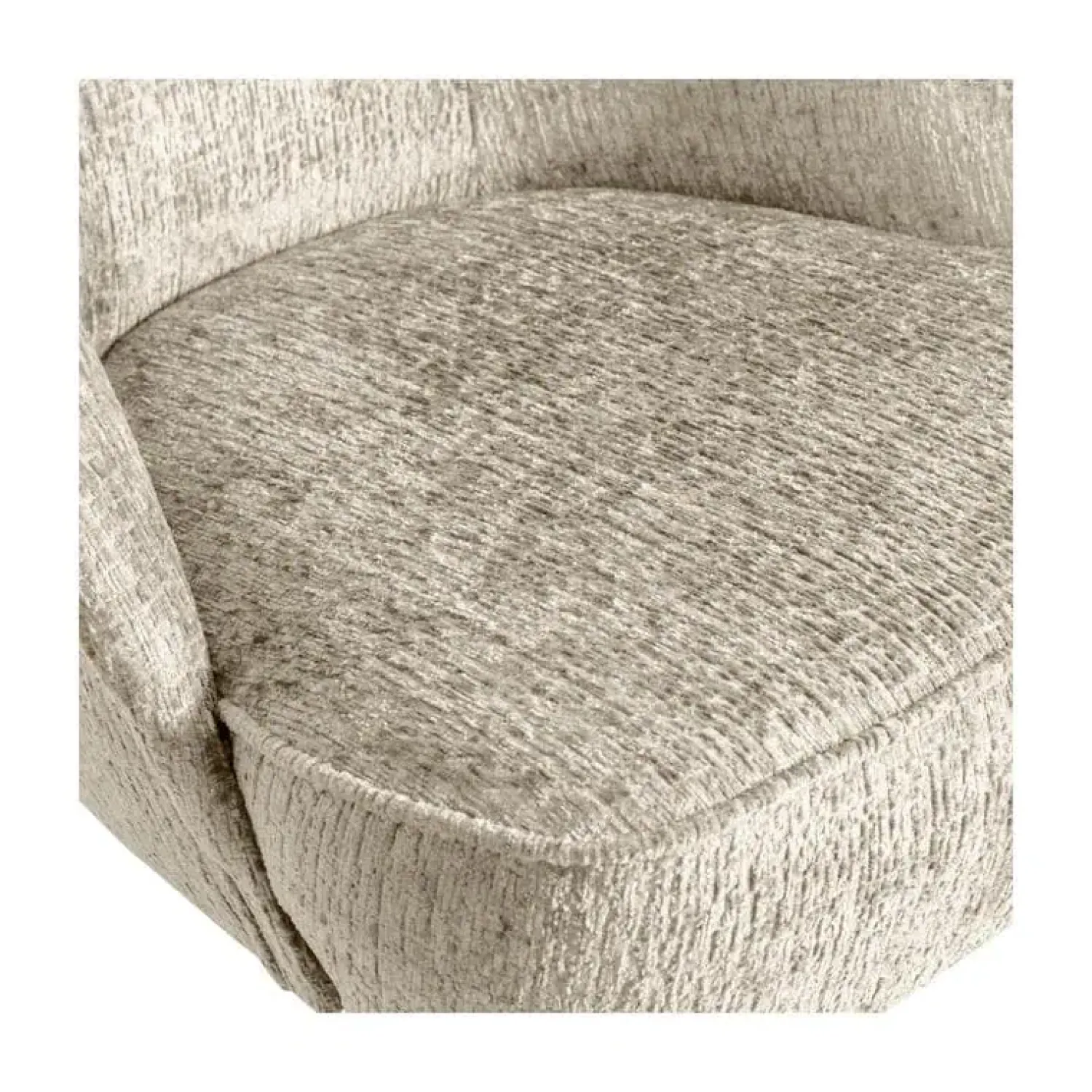 WOOOD Fauteuils|Vogue Fauteuil Structure Velvet Wheatfield