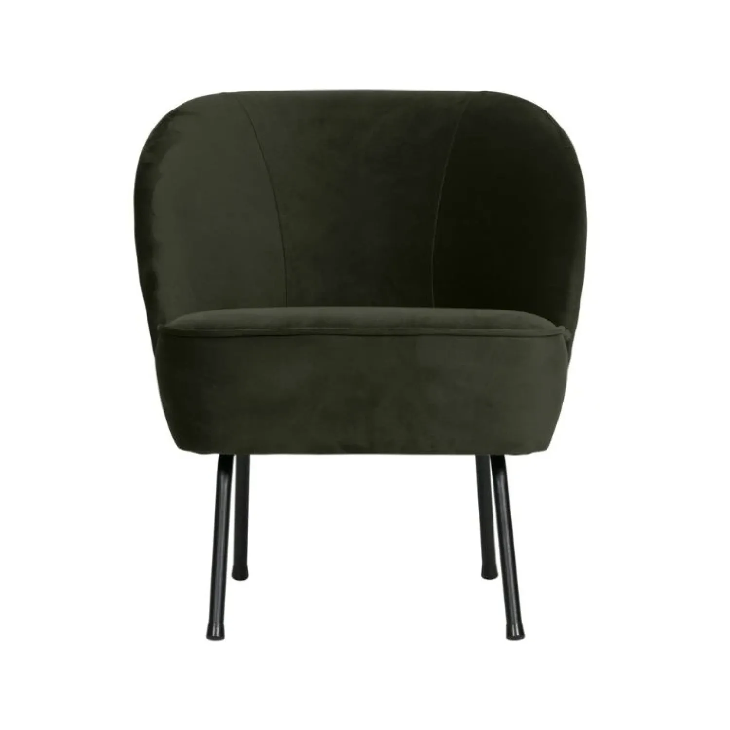 WOOOD Fauteuils|Vogue Fauteuil Velvet Donkergroen