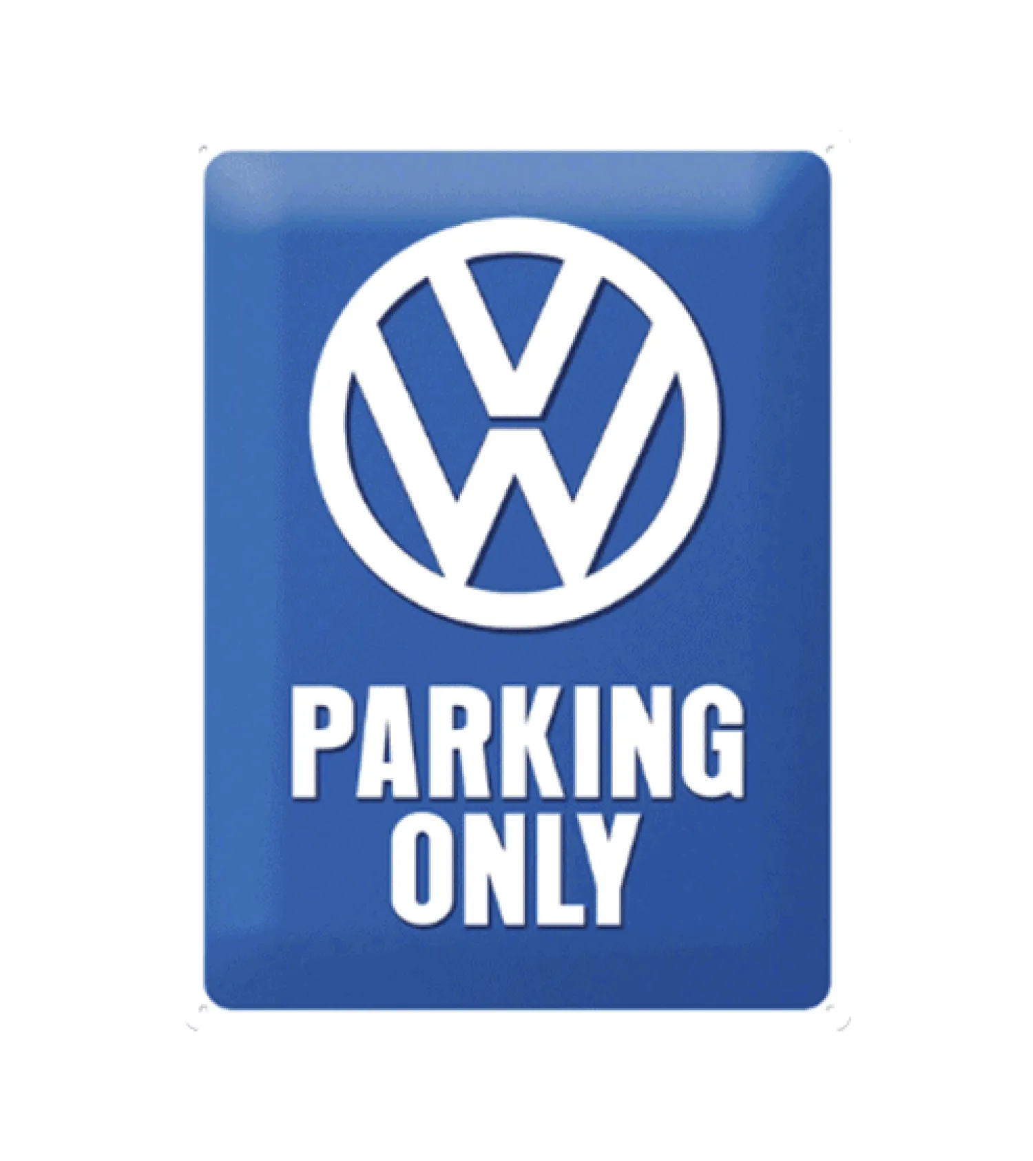 Metal Signs Metalen Borden|Volkswagen Parking Only - metalen bord