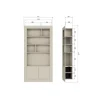 vtwonen Wandkasten|Industriele Kasten|Wallcover Wandkast Grenen Dust 117cm