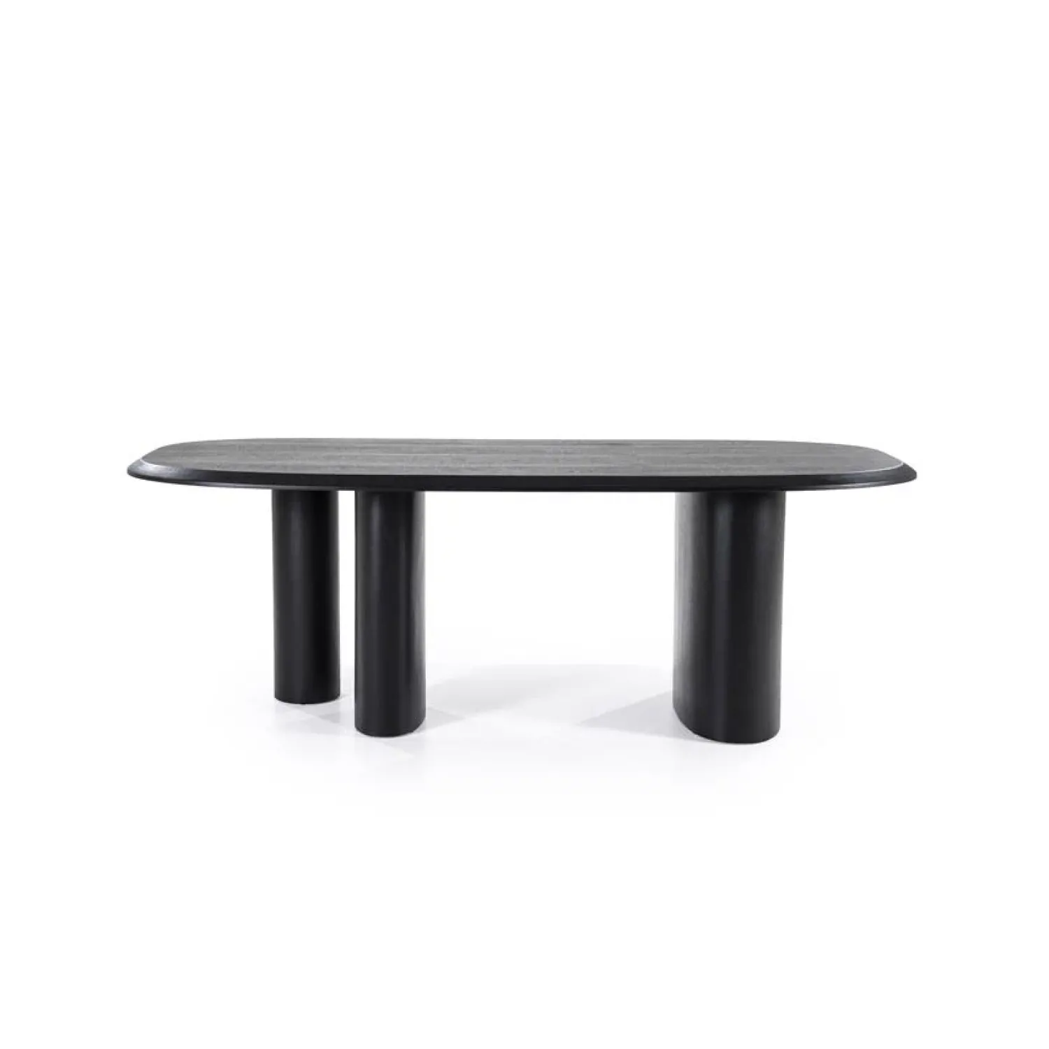 Eleonora Eettafels|Walter Eettafel zwart Eikenhout 220 cm