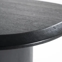 Eleonora Eettafels|Walter Eettafel zwart Eikenhout 300 cm