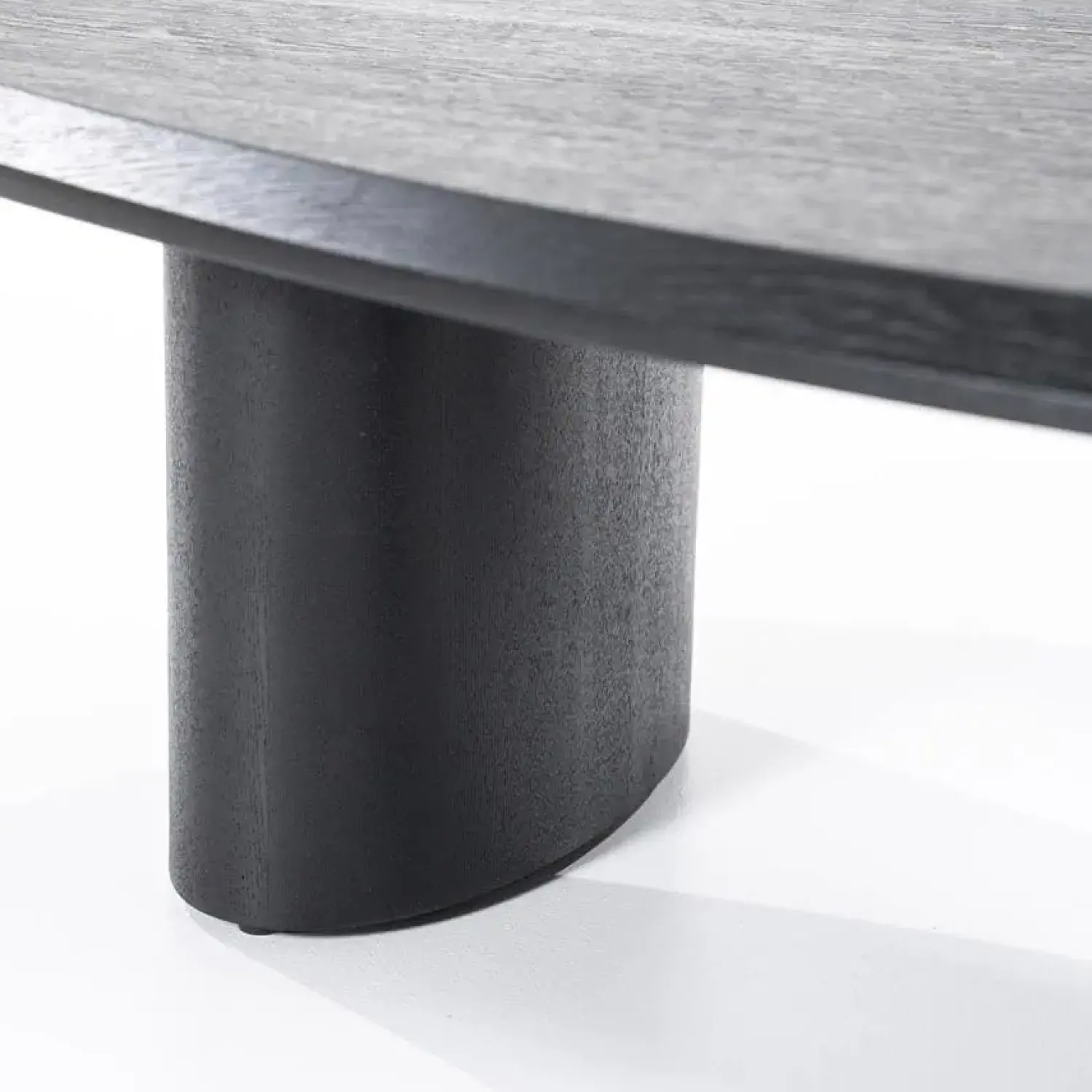 Eleonora Salontafels|Walter Salontafel zwart Eikenhout 106 cm