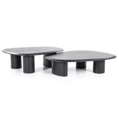 Eleonora Salontafels|Walter Salontafel zwart Eikenhout 106 cm