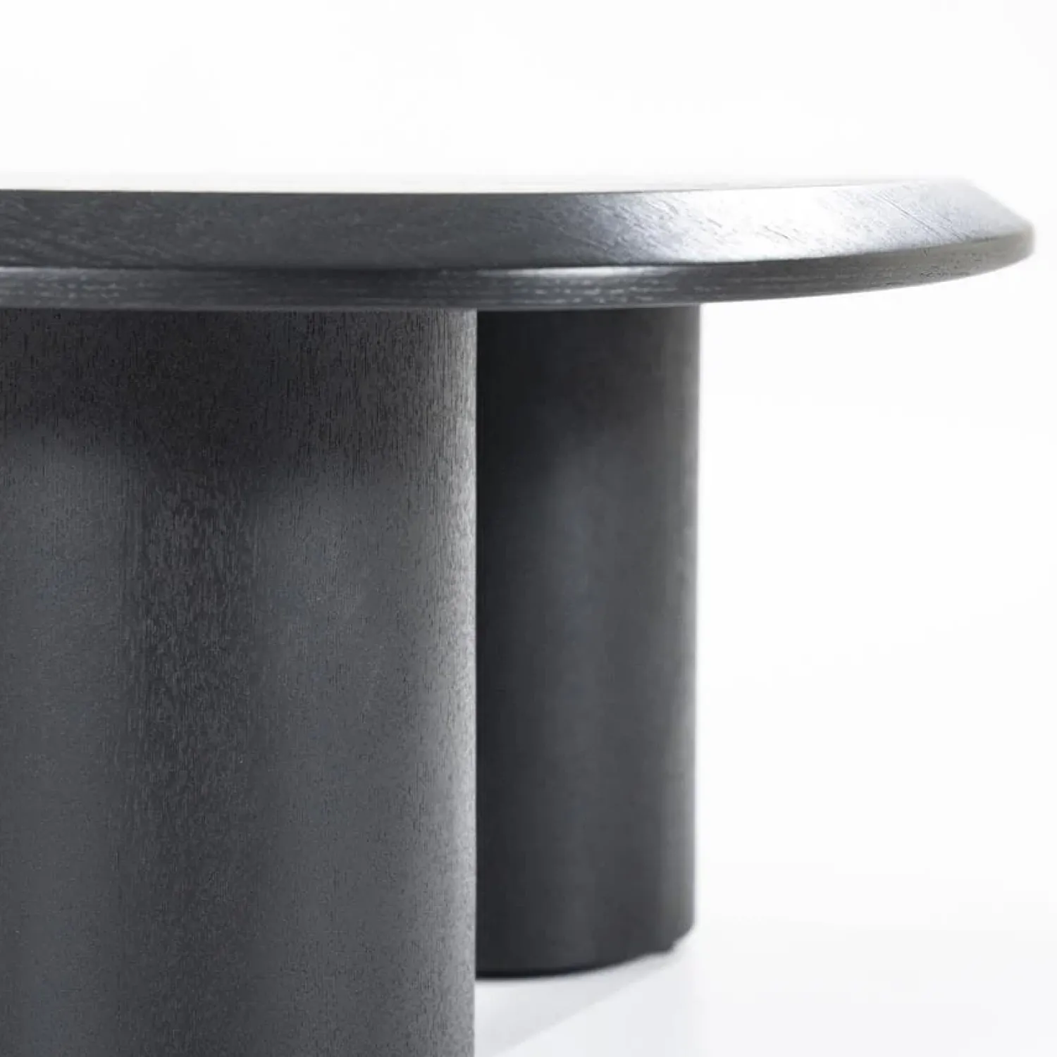 Eleonora Salontafels|Walter Salontafel zwart Eikenhout 106 cm