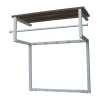 Redin Design Kapstokken|Wandkapstok industrieel Parker wit