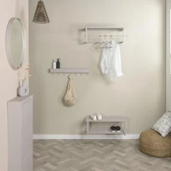 Redin Design Kapstokken|Wandkapstok Nadia Taupe metaal