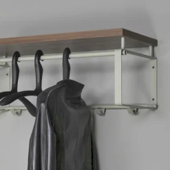 Redin Design Kapstokken|Wandkapstok staal REEF 3 groen walnoot